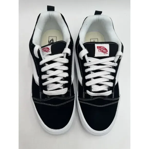 Vans KNU SKOOL Men's NEW Casual Shoe Black/White US Size 13 Medium - Picture 6 of 11